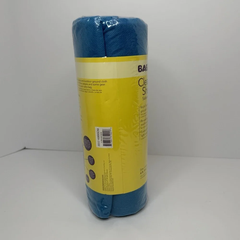 Babies R Us Clean Sheet Blue Multi-Purpose Ground Cloth Re-usable Large NOS